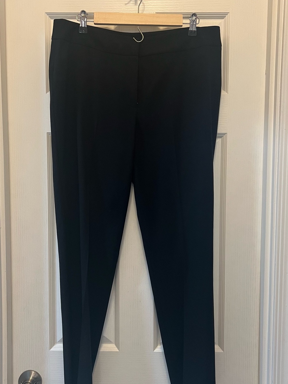 Nine West Black Straight-Leg Dress Pants